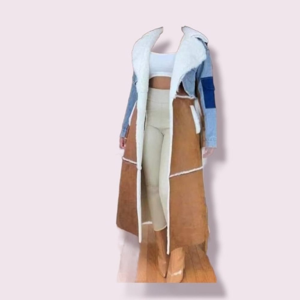 Long demin jacket